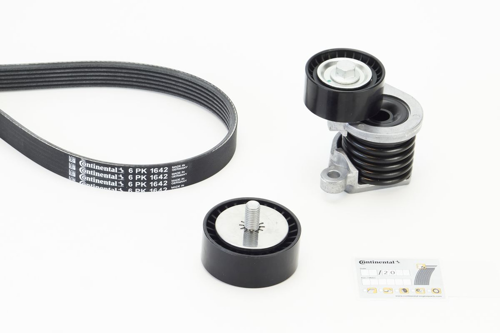 CONTINENTAL CTAM - 6PK1642K3-COT - V-ribbed Belt Set