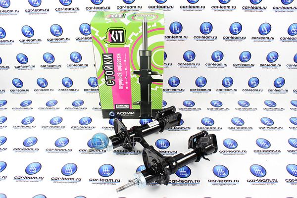 Стойки передние (масляные) без занижения "KIT" Comfort на Лада Калина 1 (K119.2905.002/003-05)