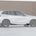Карбоновый обвес Sooqoo для BMW X3 G45 G48 2025 БМВ аэродинамический тюнинг