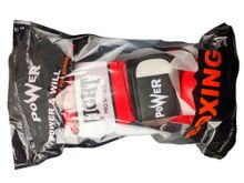 Перчатки боксёрские FIGHT PRO SERIES красные 10 унций PRO-F-K-10#