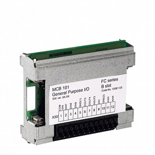 Плата расширения входов/выходов Danfoss VLT® General Purpose I/O MCB 101