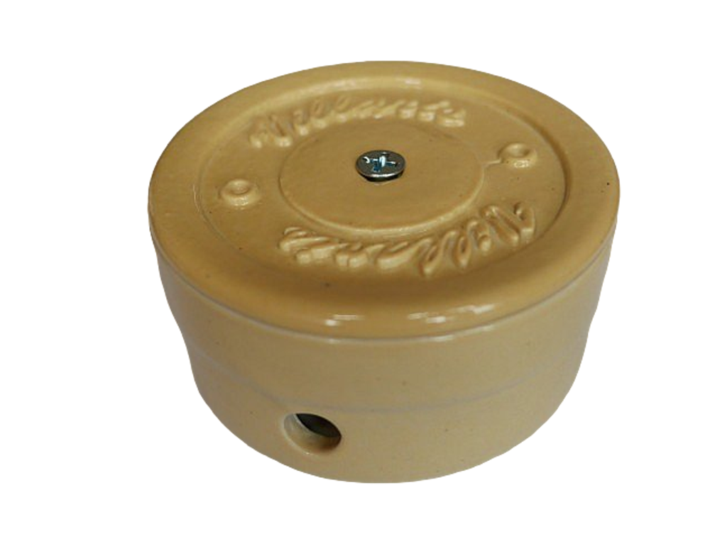 Распаячная коробка Песочная D70 Villaris 2120003 / Ø 70 мм