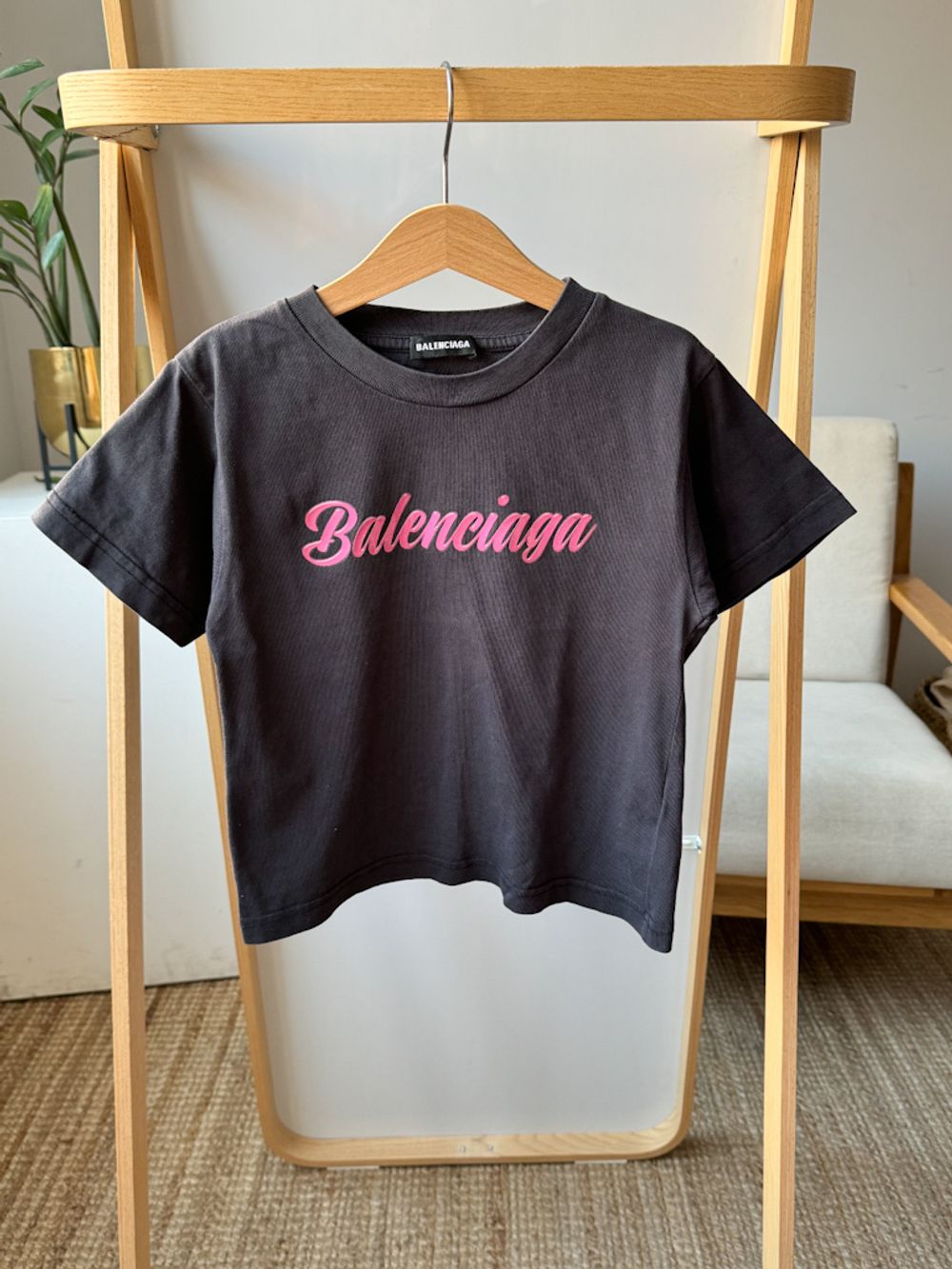 Хлопковая футболка Balenciaga, 104