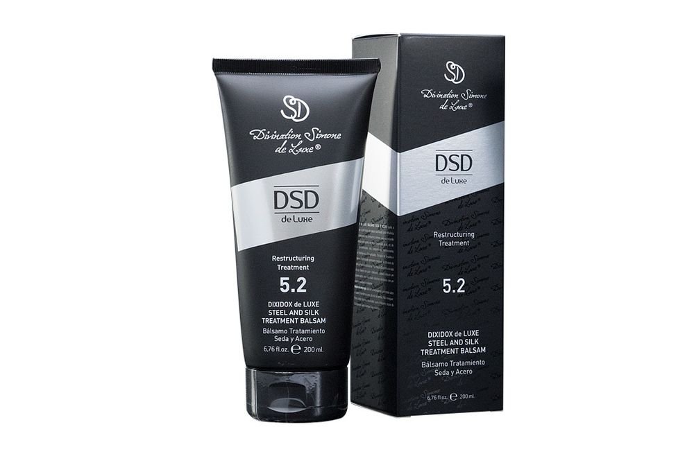 Dsd de Luxe teel and Silk Treatment Balsam № 5.2 - Восстанавливающий бальзам «Сталь и шелк» Диксидокс Де Люкс