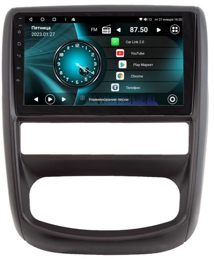 Магнитола для Renault Duster 2010-2015 - Vaycar VA63-7147 на Android 13, Быстрая, 4G SIM-слот