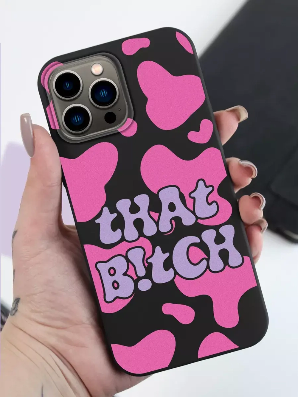 Чехол на iPhone 13 Pro Max с 3D принтом