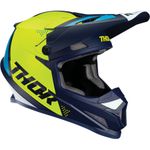 Sector Blade Helmet / Сине-желтый