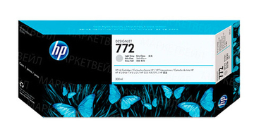 Картридж HP 772 (CN634A) для DesignJet Z5400/Z5200 светло-серый (300 мл)