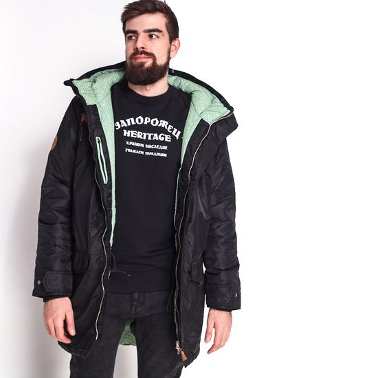Куртка ЗАПОРОЖЕЦ Vysota Black