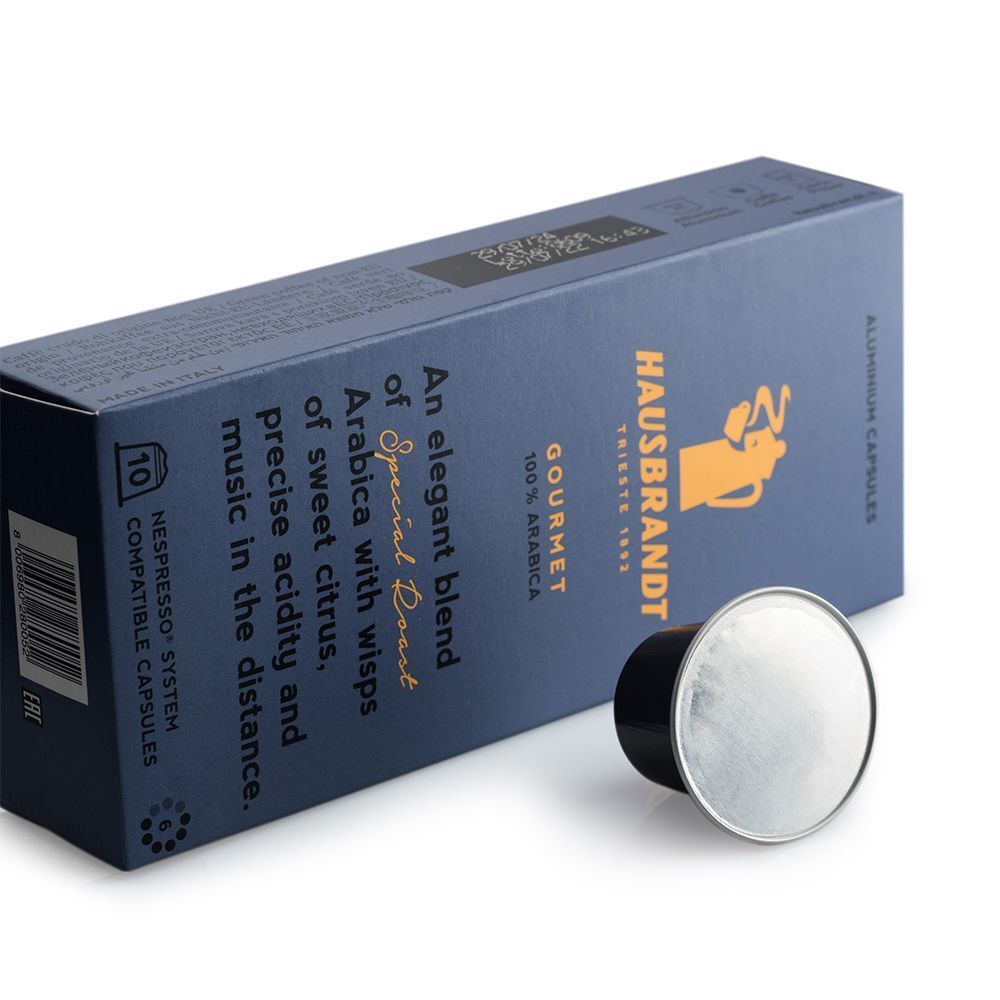 Кофе в капсулах Hausbrandt Gourmet Arabica, 10 капсул