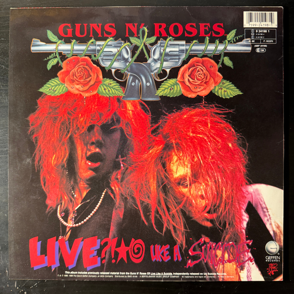 Guns N' Roses ‎– G N' R Lies (Германия 1988г.)