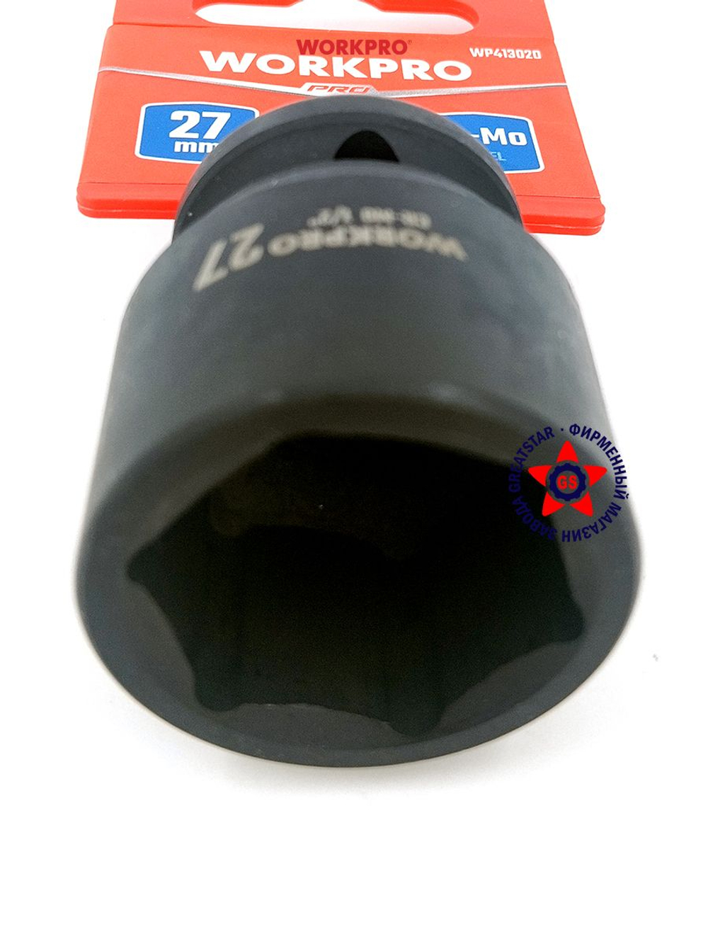 Головка ударная торцевая 1/2'', 27 мм WP413020