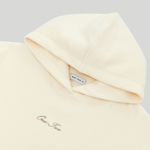 Drawstring Hoodie Cream