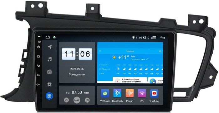 Магнитола для KIA Optima 3 2011-2013 TF - AK469R9-MTK-LTE Android 10, SIM-слот