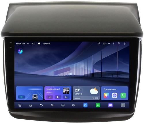 Магнитола для Mitsubishi L200, Pajero Sport 2006-2016 - Kuberg QLed, Android 14, TS105, Быстрейшая, CarPlay, SIM-слот