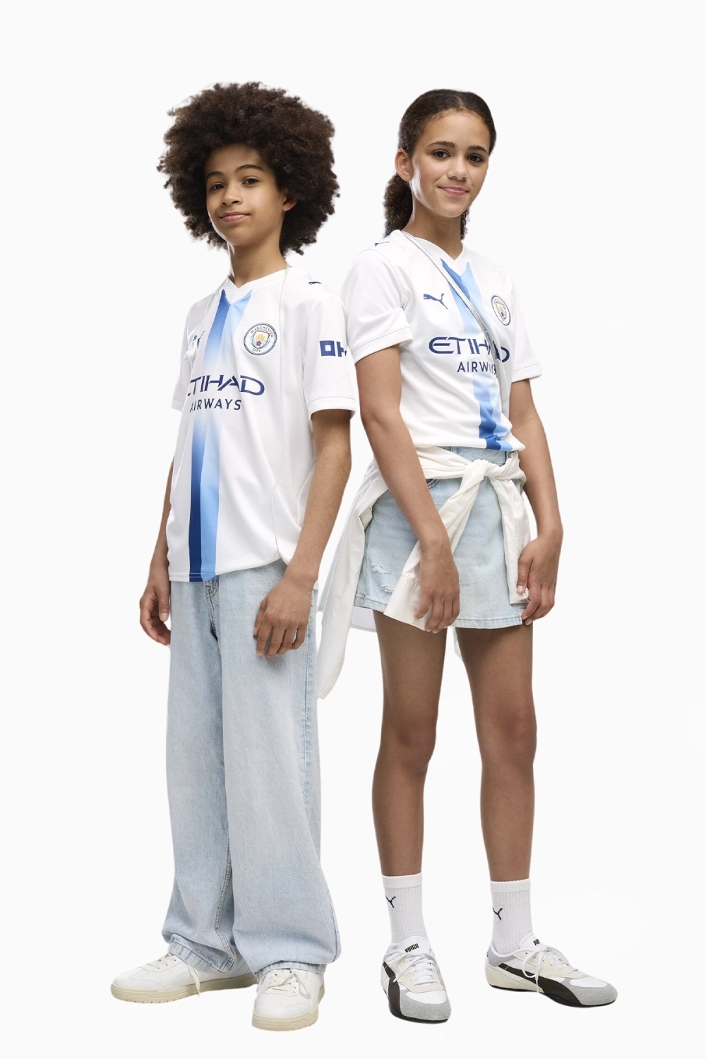 Футболка Puma Manchester City 26/27 3rd Junior - белый