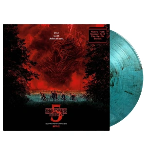 Виниловая пластинка. Soundtrack —  Stranger Things: Season 5 (Sea Blue W/ Black Smoke)