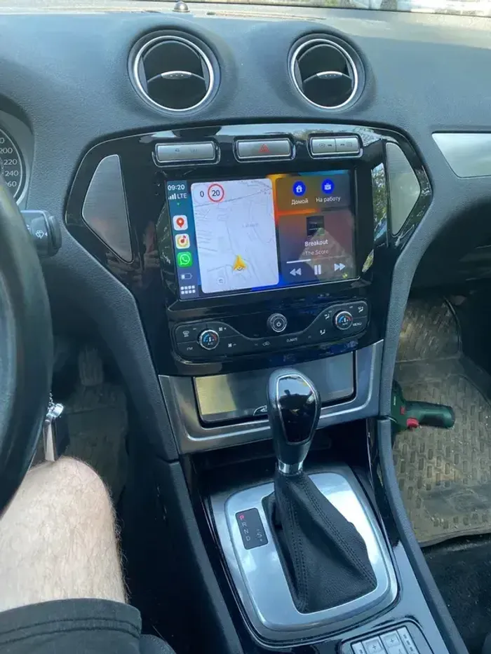 Магнитола для Ford Mondeo 4 2007-2010 - Kuberg SF-9281-1 (рамка 9") QLed+2K, Android 13, Быстрейшая, CarPlay, 4G SIM-слот