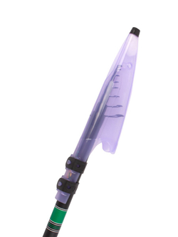 Удилище телескопическое с кольцами (болонское) IRON BOLO Fish Crystal длина 5 м, тест 30-80 г, CARBON 30T