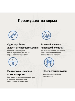 Hypoallergenic Derm Care Корм для кошек 1,4кг