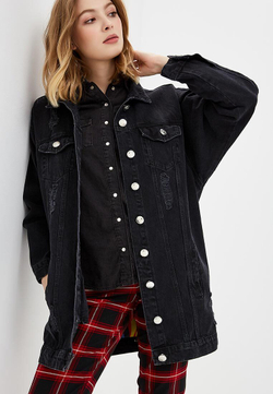 LIGVIANNI Джинсовая куртка Denim Jacket STAY WILD!
