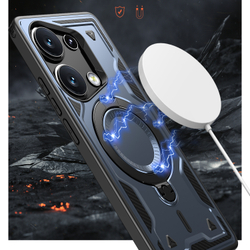 Чехол Magneto Case с кольцом для Poco M6 Pro 4G