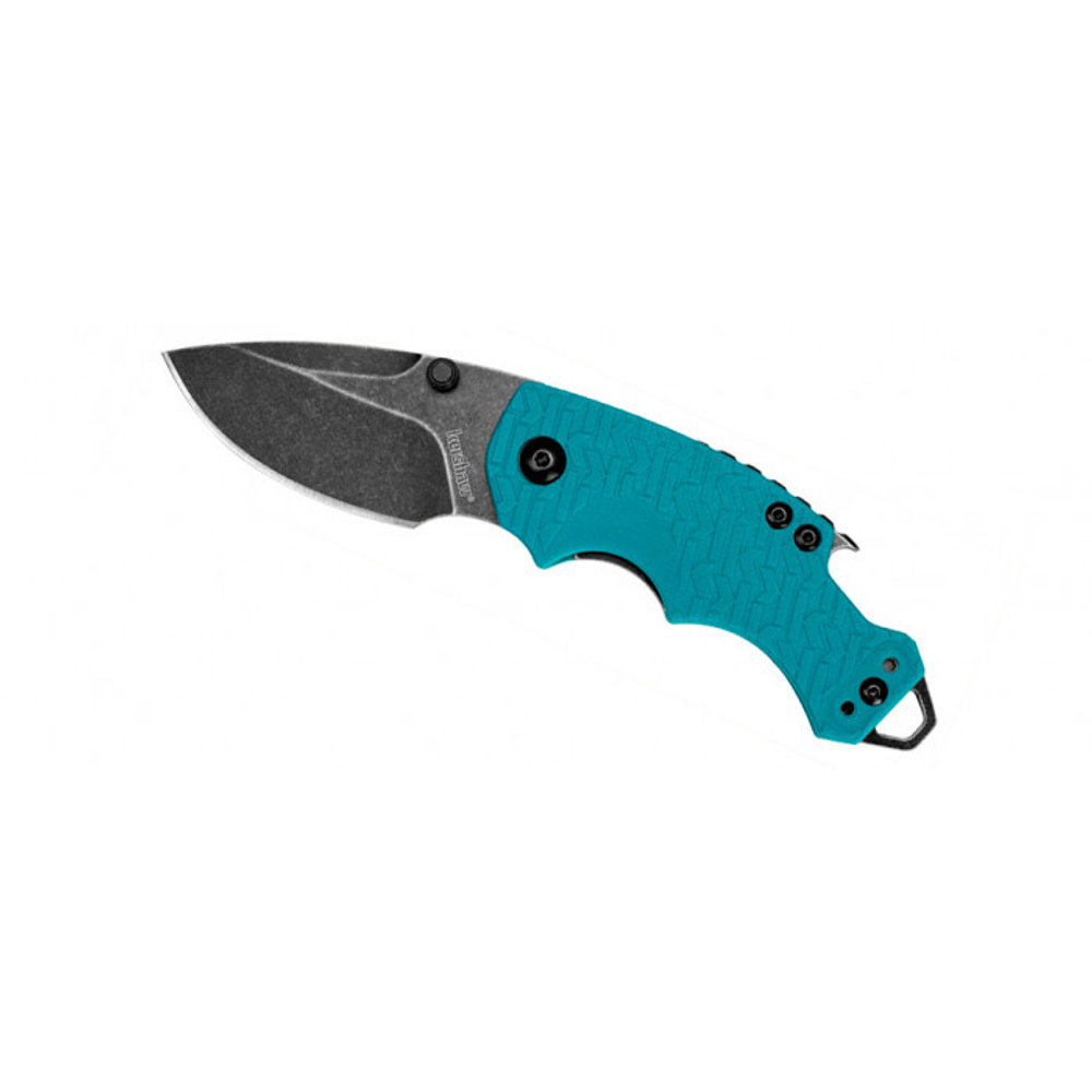 Маленький складной нож K8700TEALBW Shuffle, бирюз. рукоять, клинок 8Cr13MOV