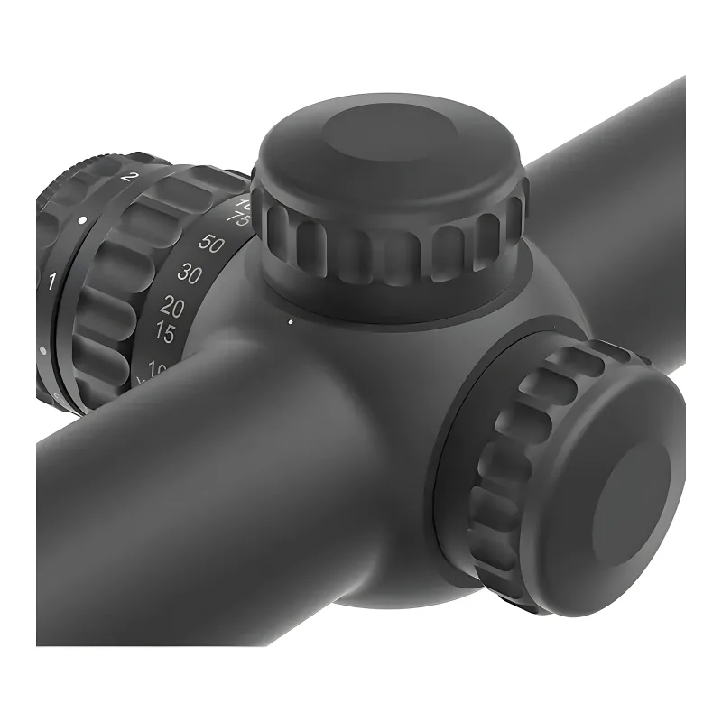 Прицел Vector Optics Continental x6 Fiber 2.5-15x56, SF, G4 Fiber - крупный план барабанчиков ввода поправок