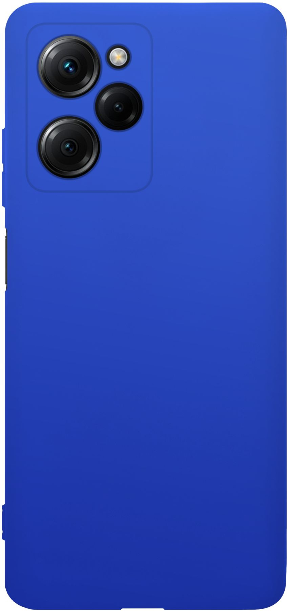 Мягкий Soft Touch чехол из силикона для XIAOMI POCO X5 PRO (не X5!) с бархатной подкладкой