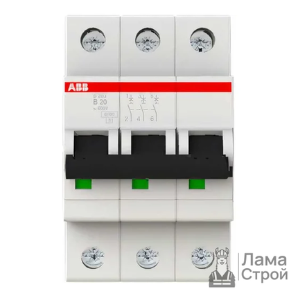 Автоматический выключатель 3-полюсный ABB SH203 3P 25A