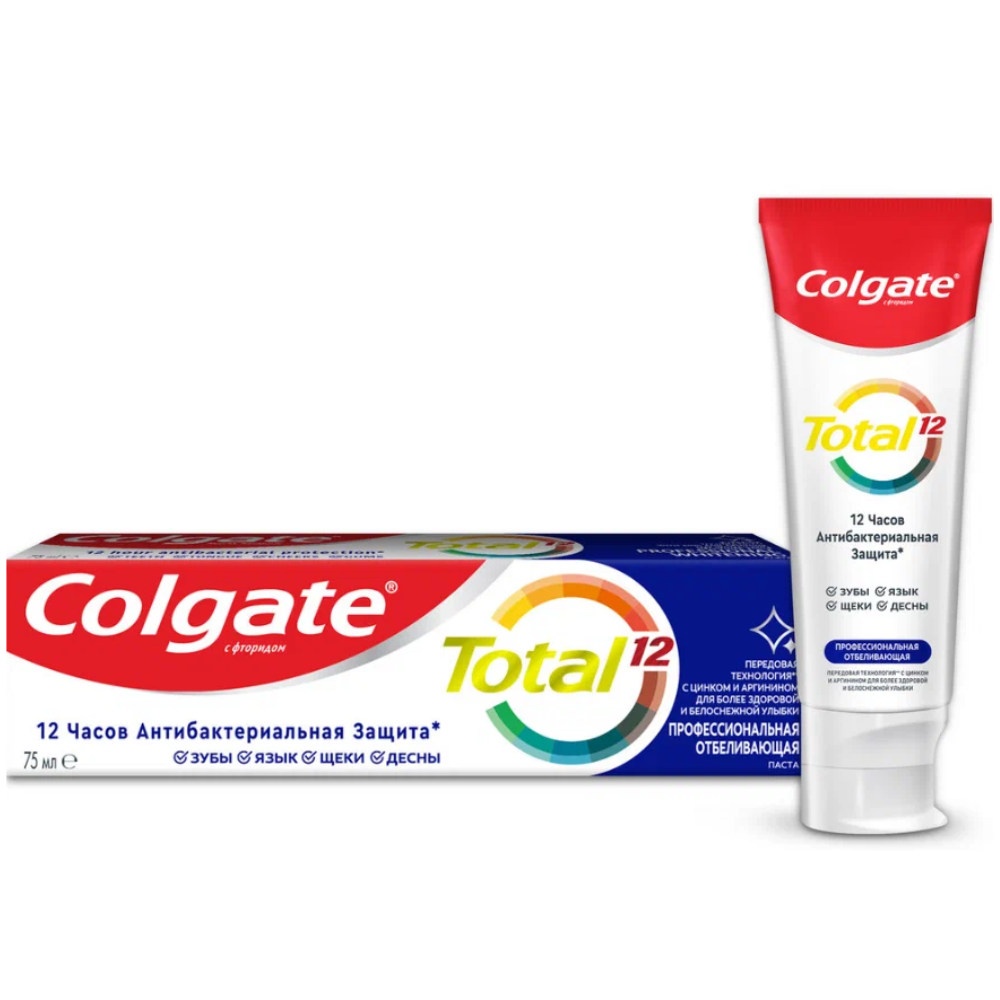 Зубная паста Colgate Total Видимый эффект 75 мл