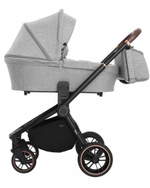 Коляска 2 в 1 Carrello Epica CRL-8510/1, Silver Grey / Черная рама