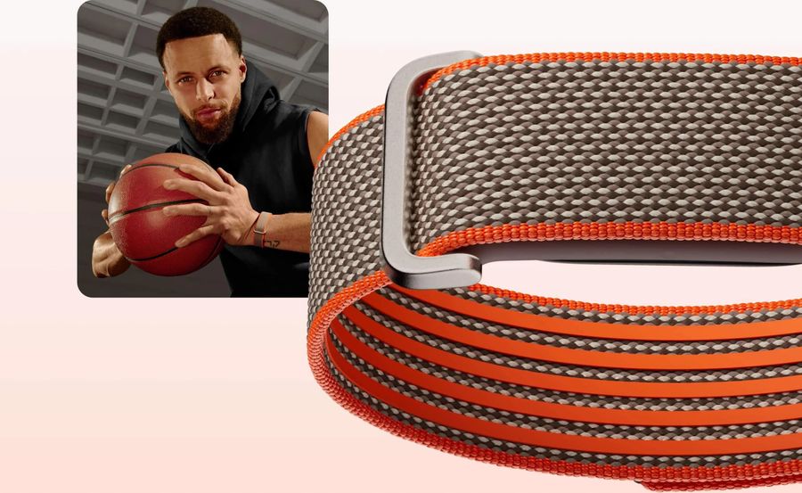Google Fitbit Air Stephen Curry Edition — самая необычная версия нового фитнес-браслета Google