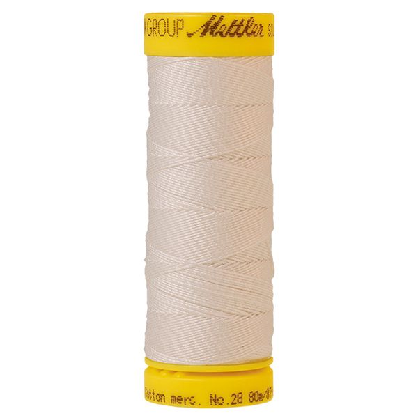 Нитки хлопковые Mettler Silk-Finish Cotton 28 (80 м), 5 кат. | цв. 3000