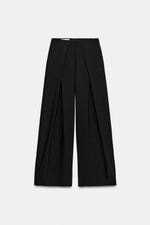 Комплект брюк с высокой талией и резинкой - ZARA