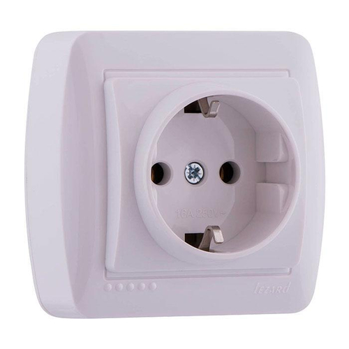 DEMET 711 0200 122 Розетка 10А бел