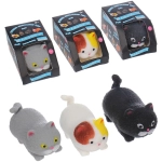 Игрушка «Кот», 9 см, сквиш с песком, микс
