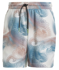 Мужские теннисные шорты Adidas Printed Tennis Short Pro - разноцветный