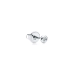 Серьги из серебра с бриллиантами, Tiffany💎diamonds by the Yard 0.06ct. В наличии