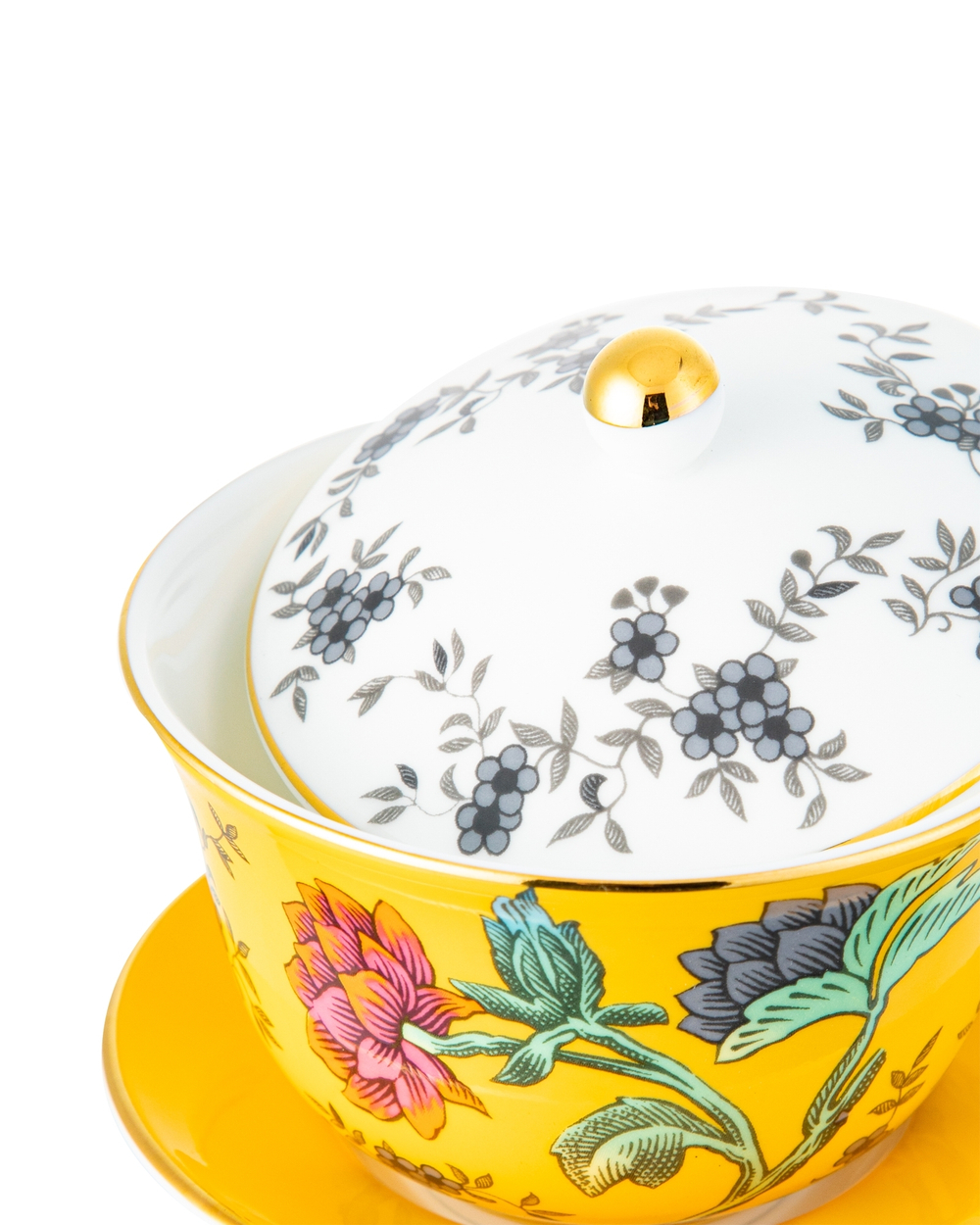 Пиала с крышкой и блюдцем 150мл Wedgwood Вандерласт Тонкин