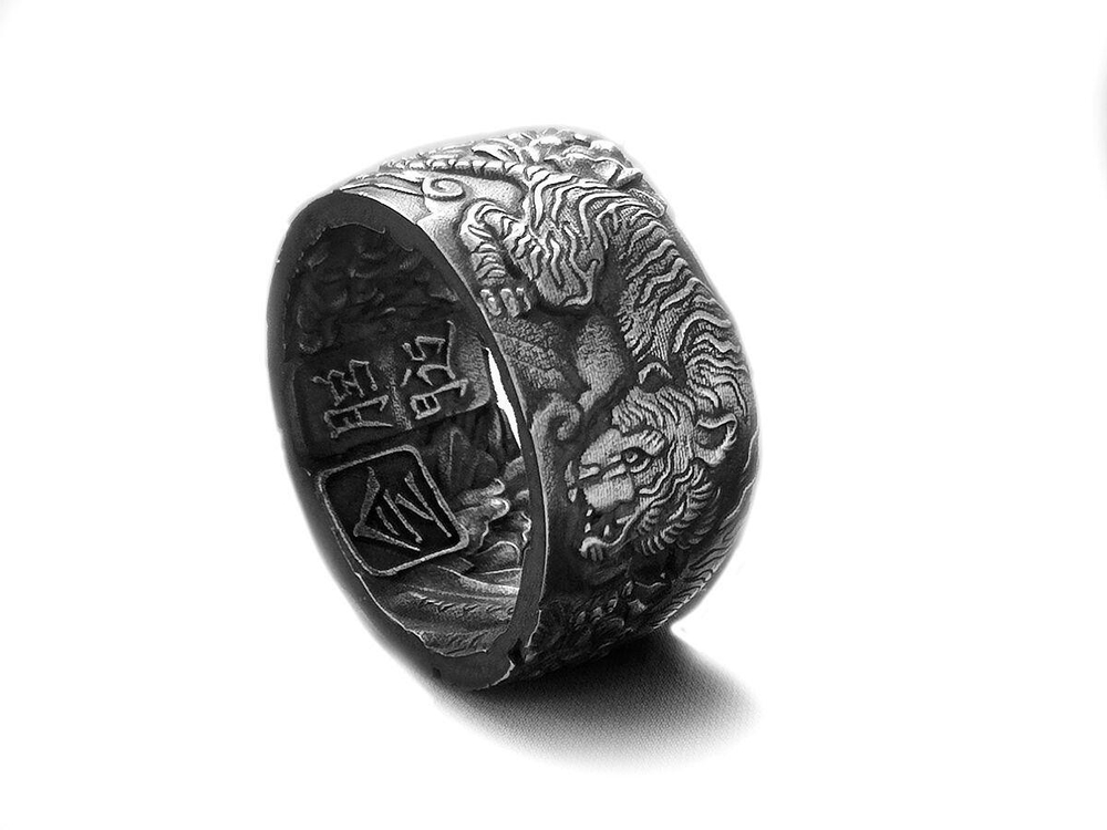 Кольцо из серебра "Irezumi-6" IRZR-06