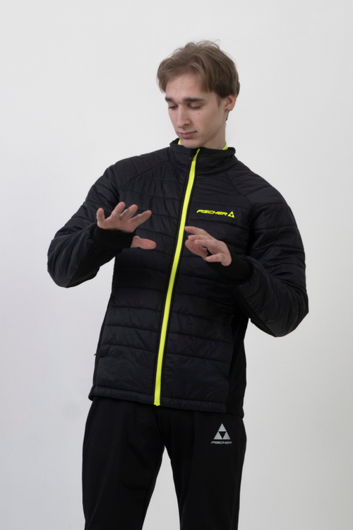 Мужская куртка FISCHER Hybrid Warm черная