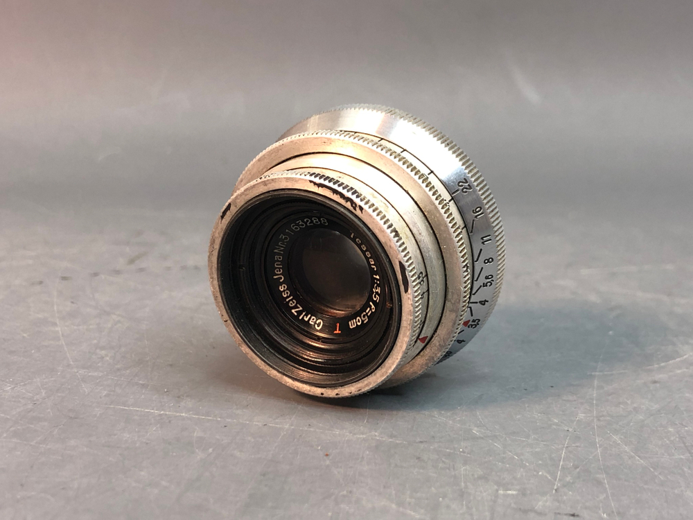 Praktiflex + Carl Zeiss Jena Tessar 5cm 3.5