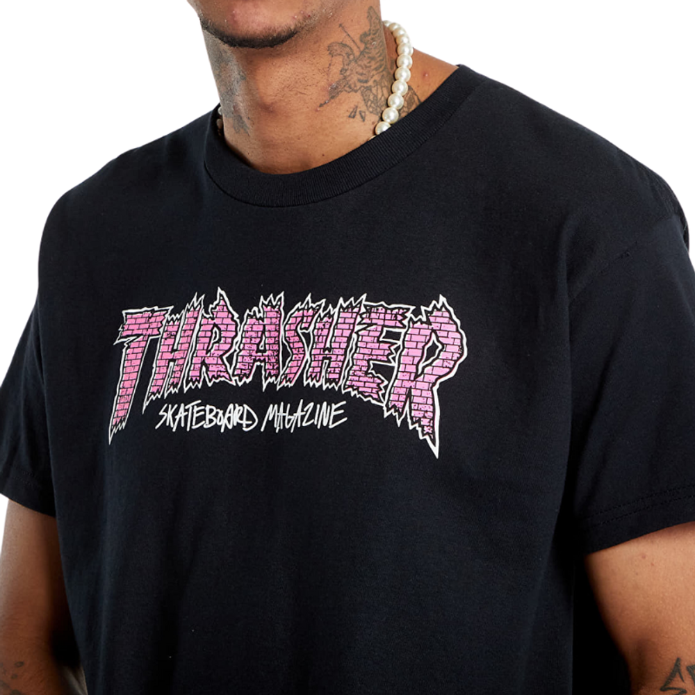 Футболка Thrasher BRICK BLACK