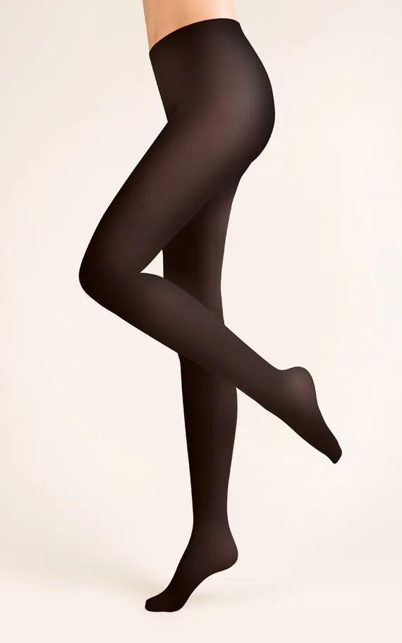 122 Microfibre 60 den Nero
