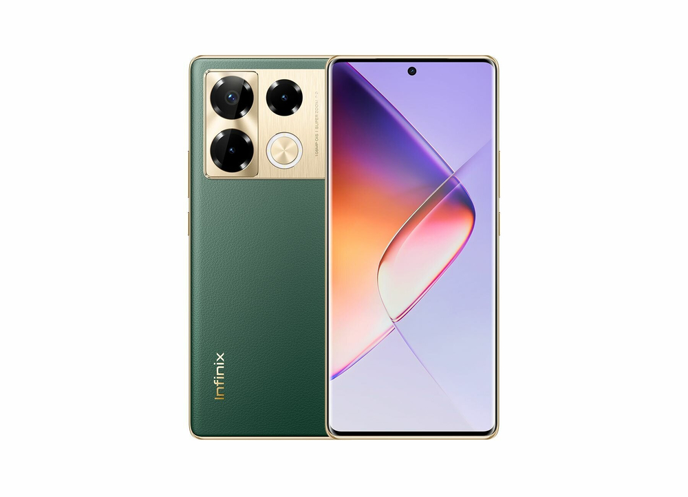 Смартфон Infinix NOTE 40 Pro X6850 256+12Gb, , Android 14, 6,78", 108 МП, быстрая зарядка, Vintage Green