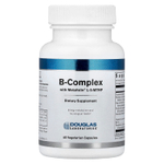 Douglas Laboratories, комплекс витаминов группы B с Metafolin® L-5-MTHF, 60 вегетарианских капсул