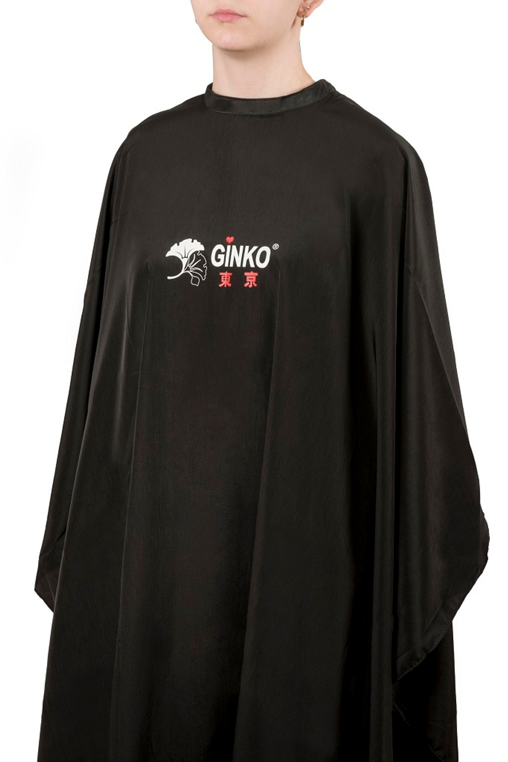 Пеньюар KF черный "Ginko"