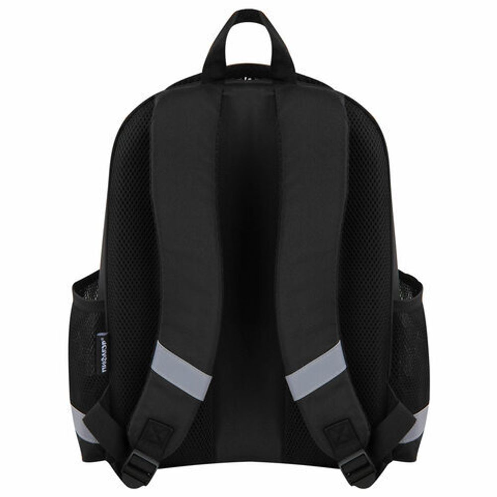 Ранец ПИФАГОР EVA BASIC, 1 отделение, эргономичная спинка, "Big wheels", 39х30х16 см, 271378