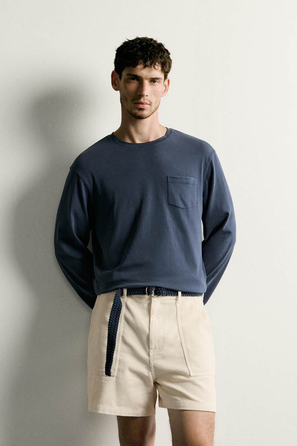 ФУТБОЛКА В ПОЛОСКУ С ДЛИННЫМИ РУКАВАМИ — ZARA · 1887/424